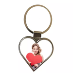 Heart Photo Keychain 