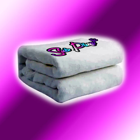 Sublimation White Plush Baby Blanket 41"x32”