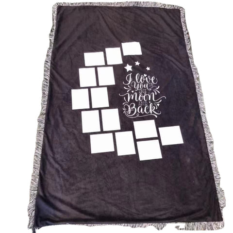 to the moon and back blanket