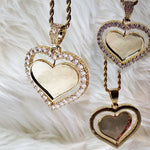 Double Sided Heart Necklace