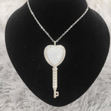 HEART SHAPE KEY NECKLACE